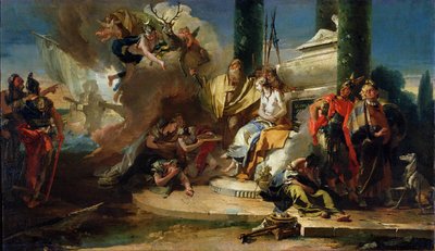 Oběť Ifigenie od Giovanni Battista Tiepolo
